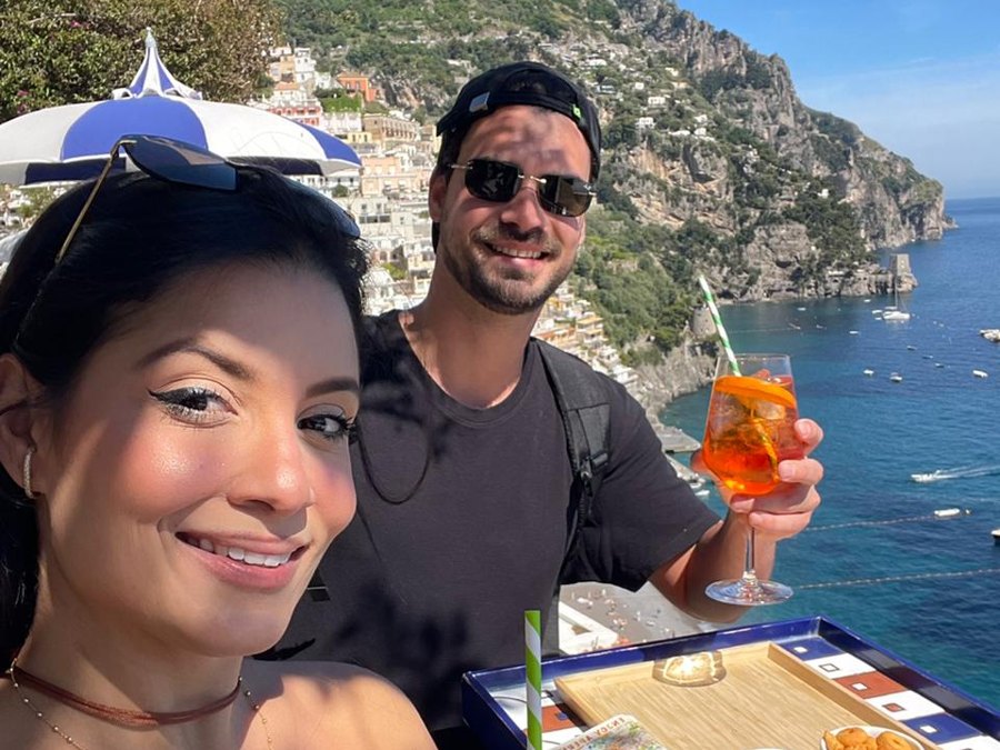 Victor e Carol na Costa Amalfitana, Itália